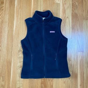 Navy Blue Vineyard Vines Fleece Vest!